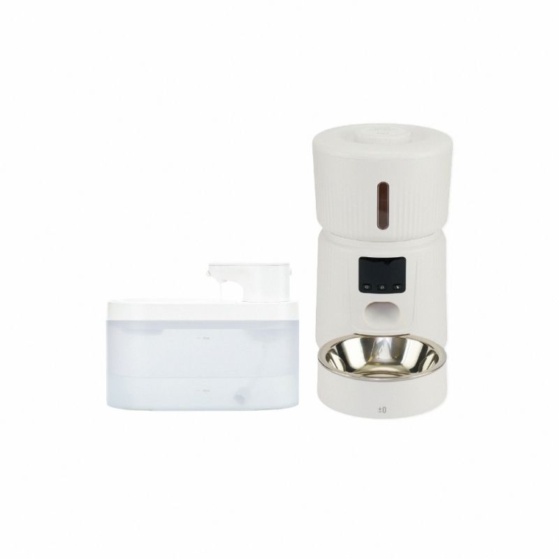 【獨家組合】XDF-KP20寵物餵食器+XDF-KP30寵物飲水機